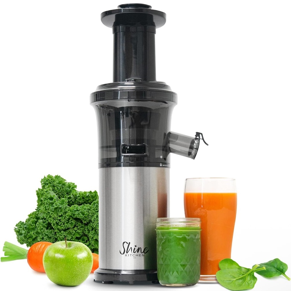 Shine Kitchen Juicer in Silver and Black
